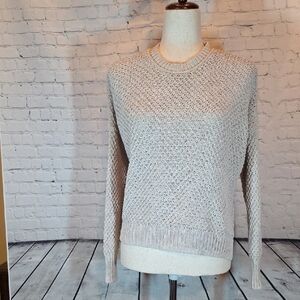 Madewell Women's Beige Textured Sweater